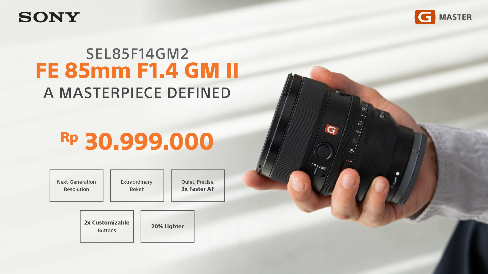 Lensa potret yang hebat menjadi jauh lebih baik